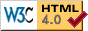 [HTML4.0 logo]